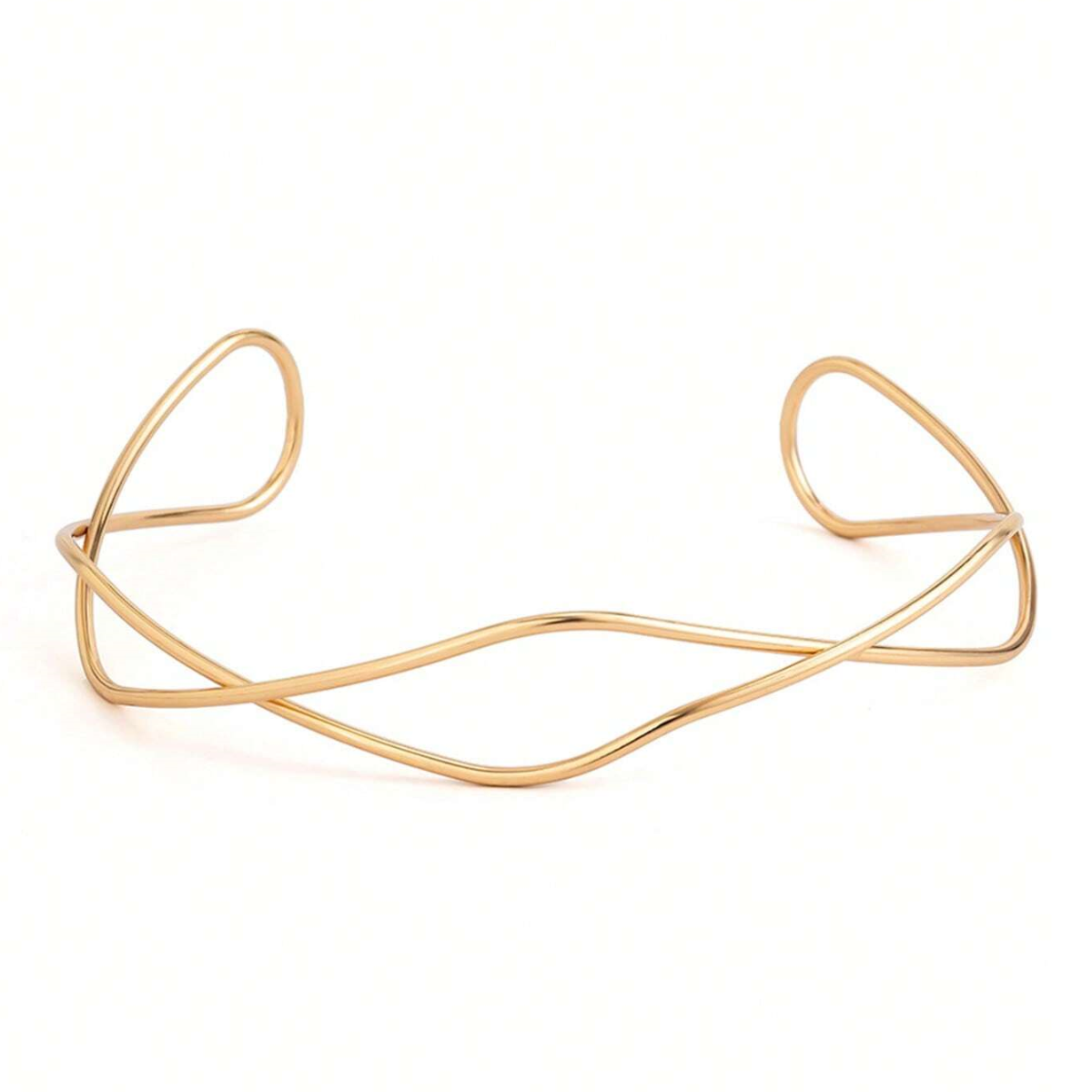Geflochtene Drahtkette - Moderne Choker