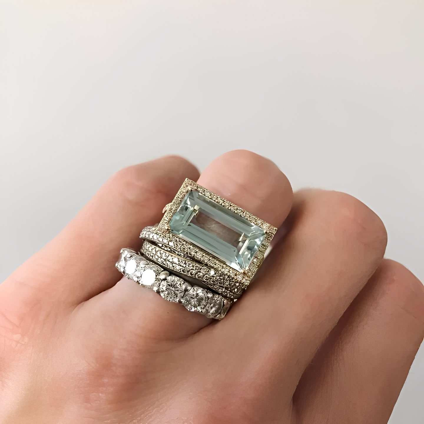 Ailyn – Vintage-Silberring-Set