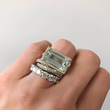 Ailyn – Vintage-Silberring-Set