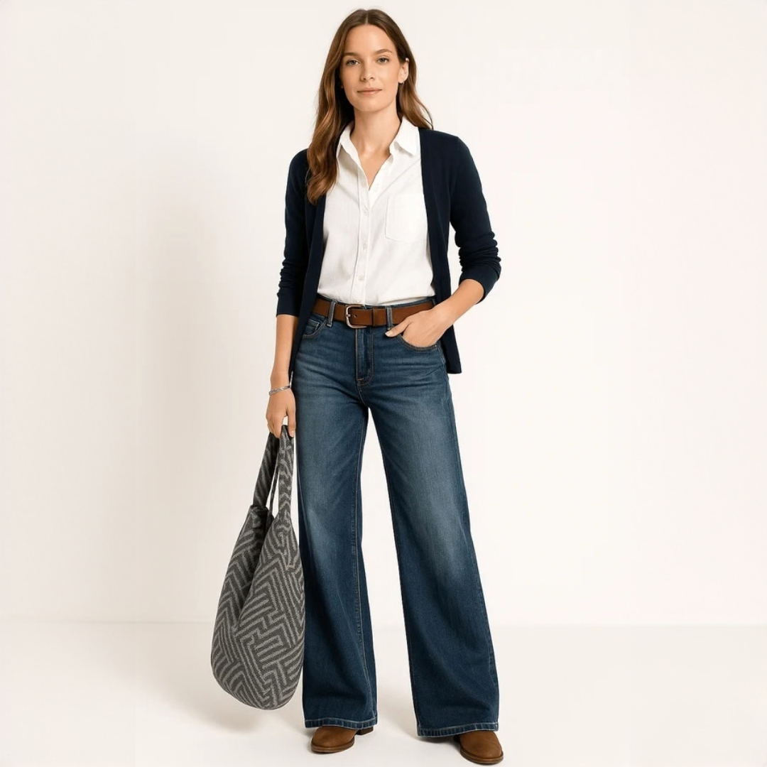 Majken - Elegante Jeans mit lockerer Passform