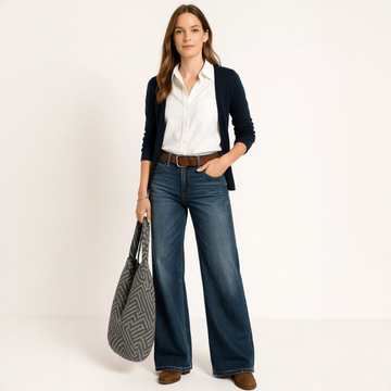Majken - Elegante Jeans mit lockerer Passform