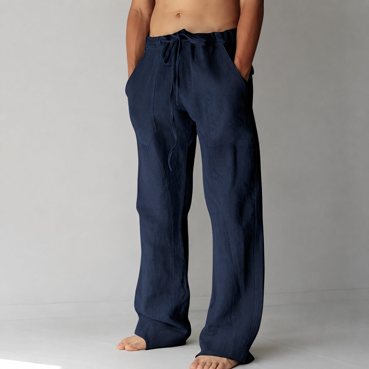 Bruce - Bequeme Männerhose im lockeren Design