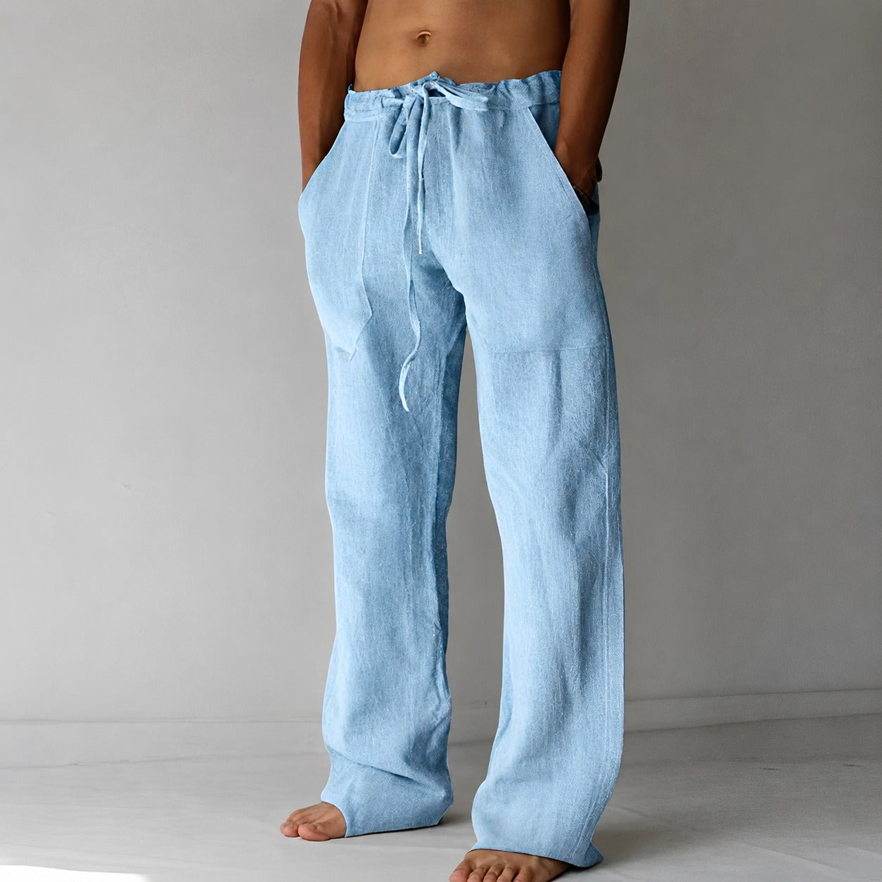 Bruce - Bequeme Männerhose im lockeren Design