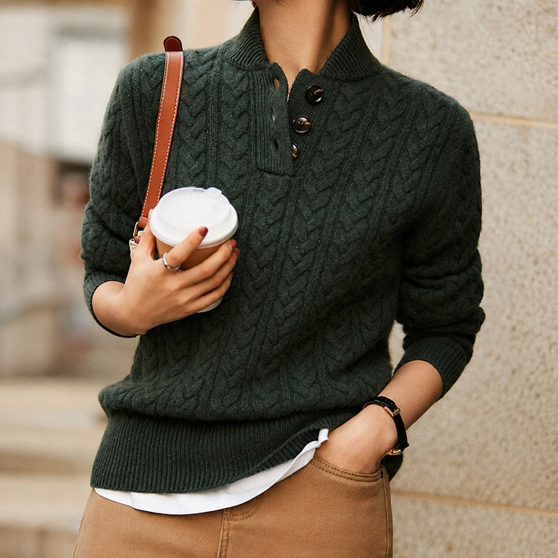 Alice - Stilvoller Rollkragenpullover