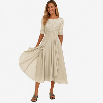 Ximena - Elegantes Damenkleid in Knielänge