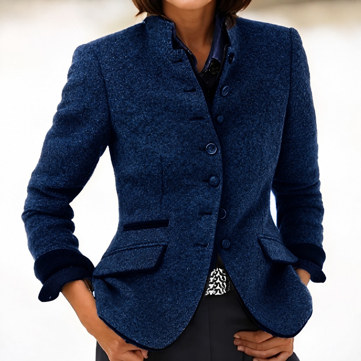 Kaelyn - Elegante Damenjacke mit Taschen
