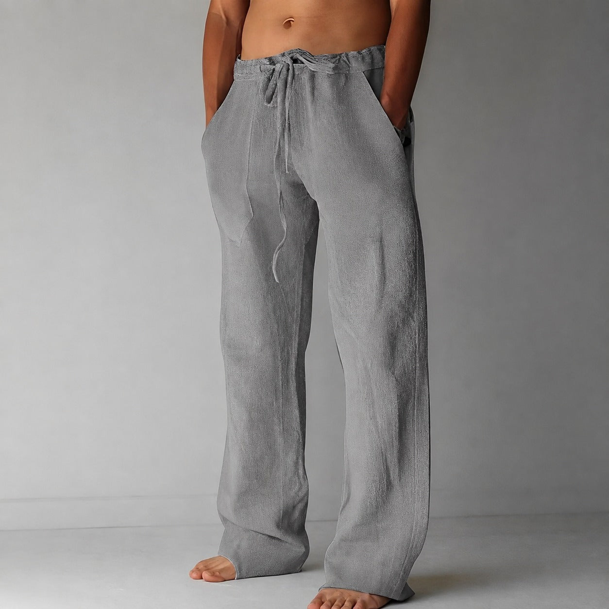 Bruce - Bequeme Männerhose im lockeren Design