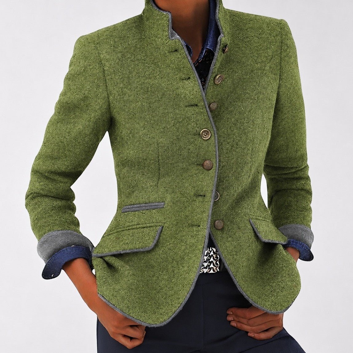 Kaelyn - Elegante Damenjacke mit Taschen