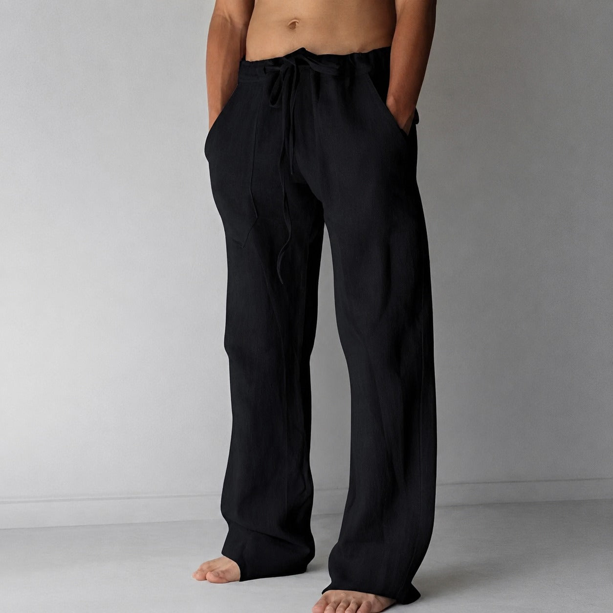 Bruce - Bequeme Männerhose im lockeren Design