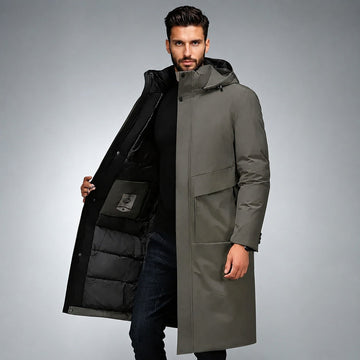 Viktor - Langer, warmer Wintermantel