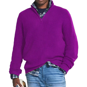 Charlton - Herrenpullover mit Reißverschluss für Wärme