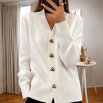 Annalee - Schicke Love Button Damenjacke