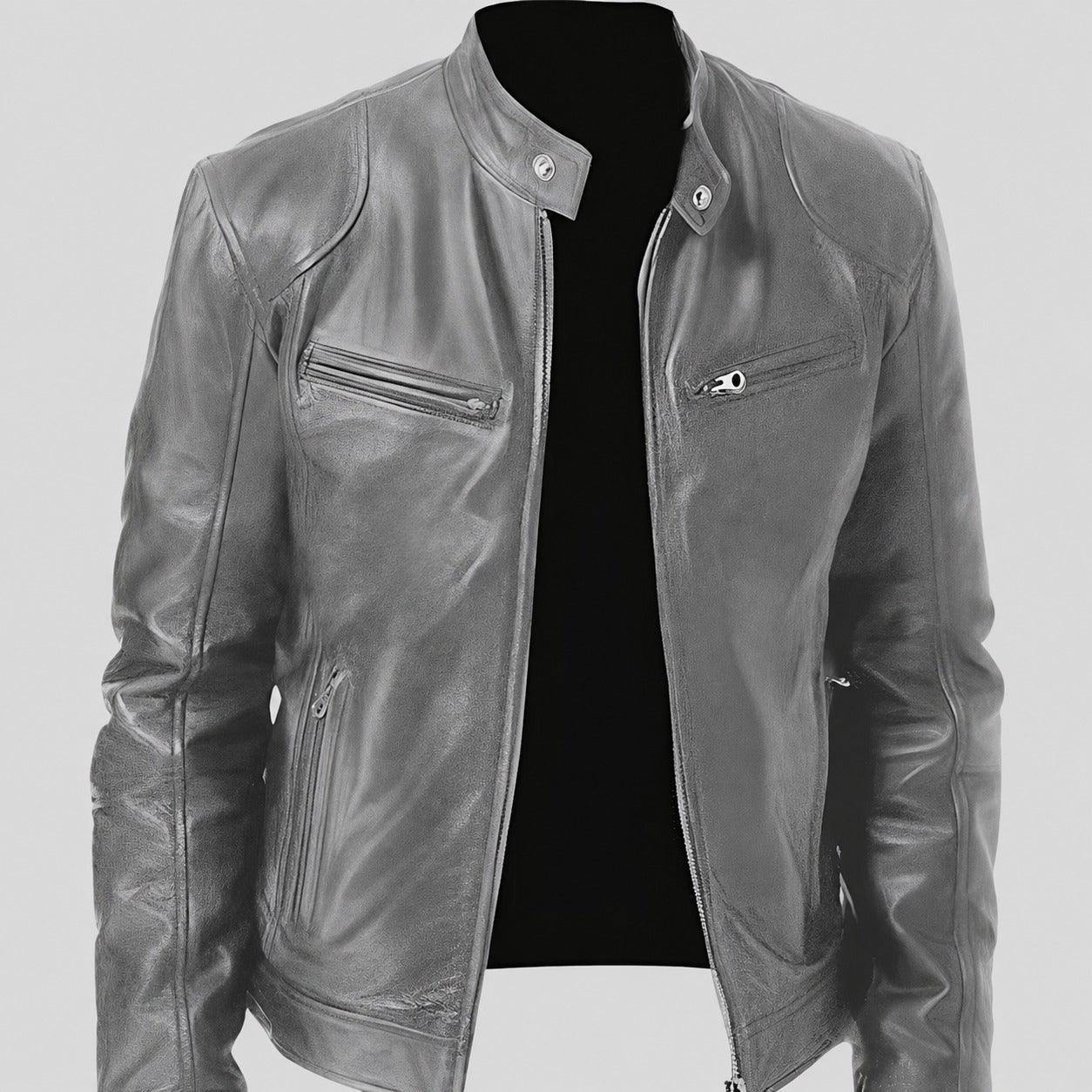 Crawford - Klassische, eng anliegende Herrenjacke
