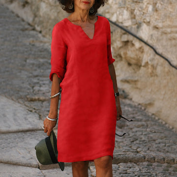 Sara - Elegantes, einfaches Kleid