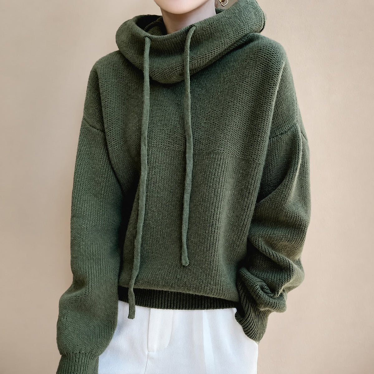 Eden - Eleganter, lässiger Rollkragenpullover