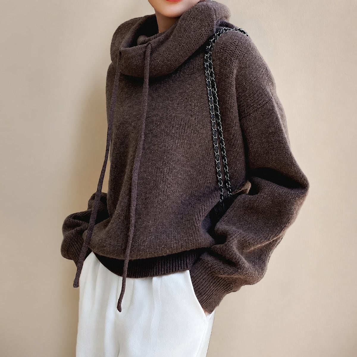 Eden - Eleganter, lässiger Rollkragenpullover