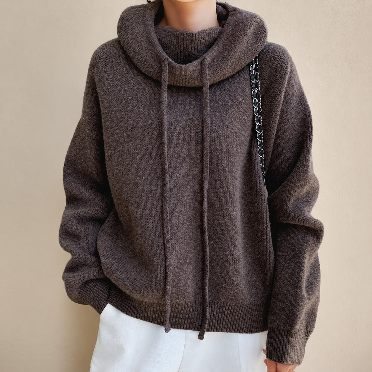 Eden - Eleganter, lässiger Rollkragenpullover