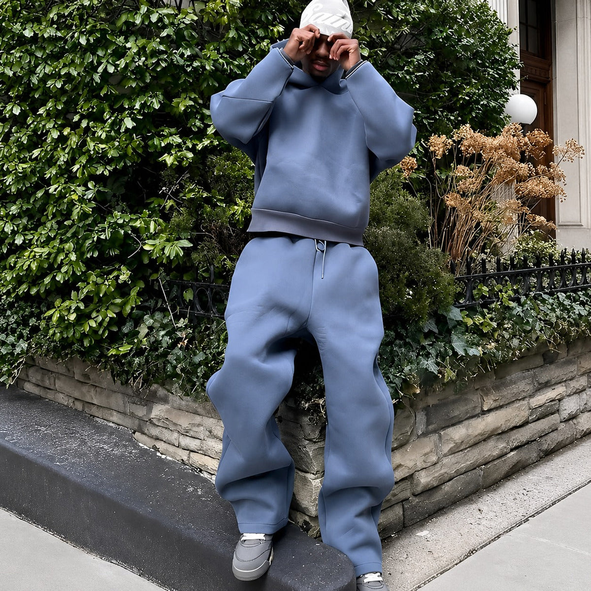 Marco - Lässiges Set mit großem Hoodie für Männer