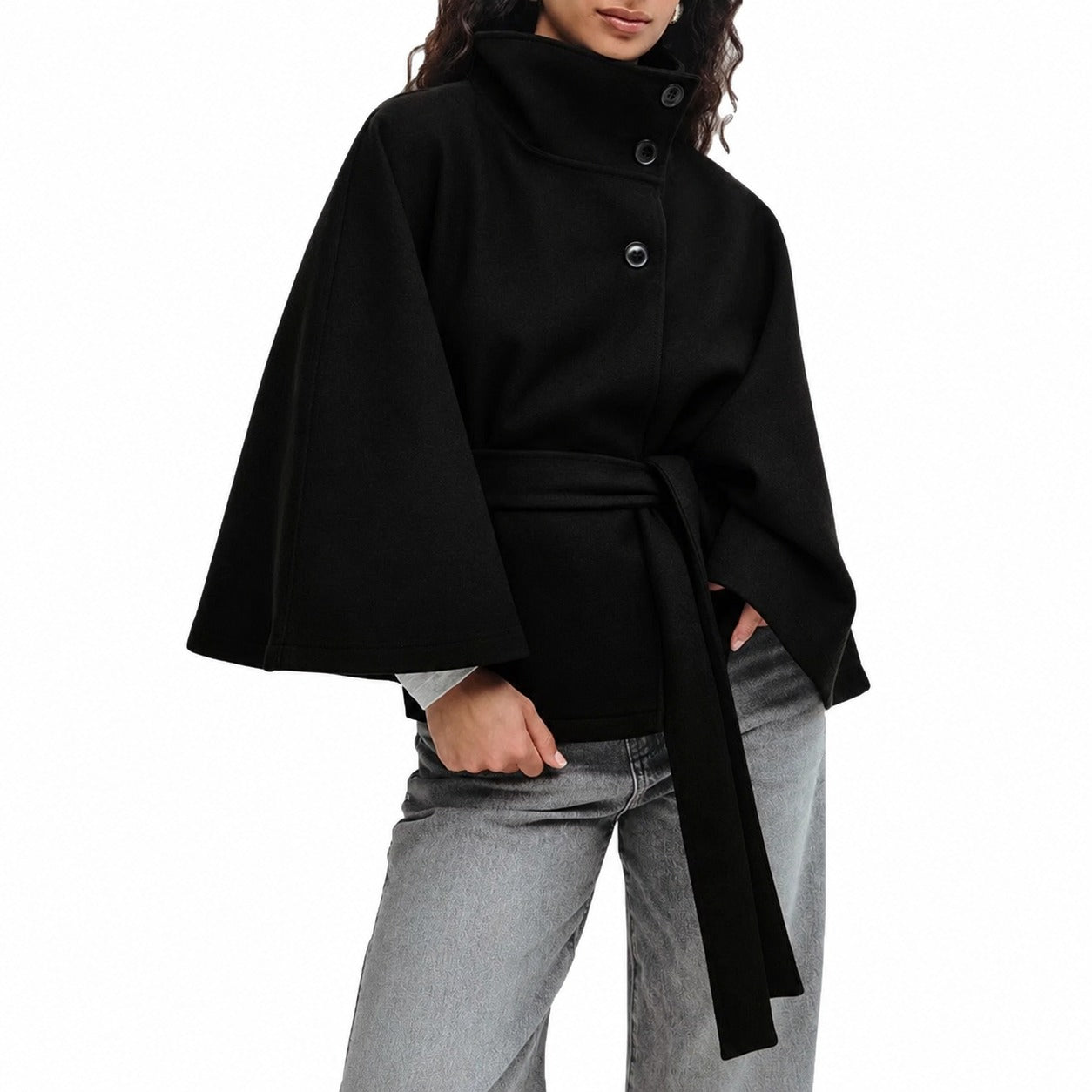 Loraine - Schicke Damenjacke mit Gürtel
