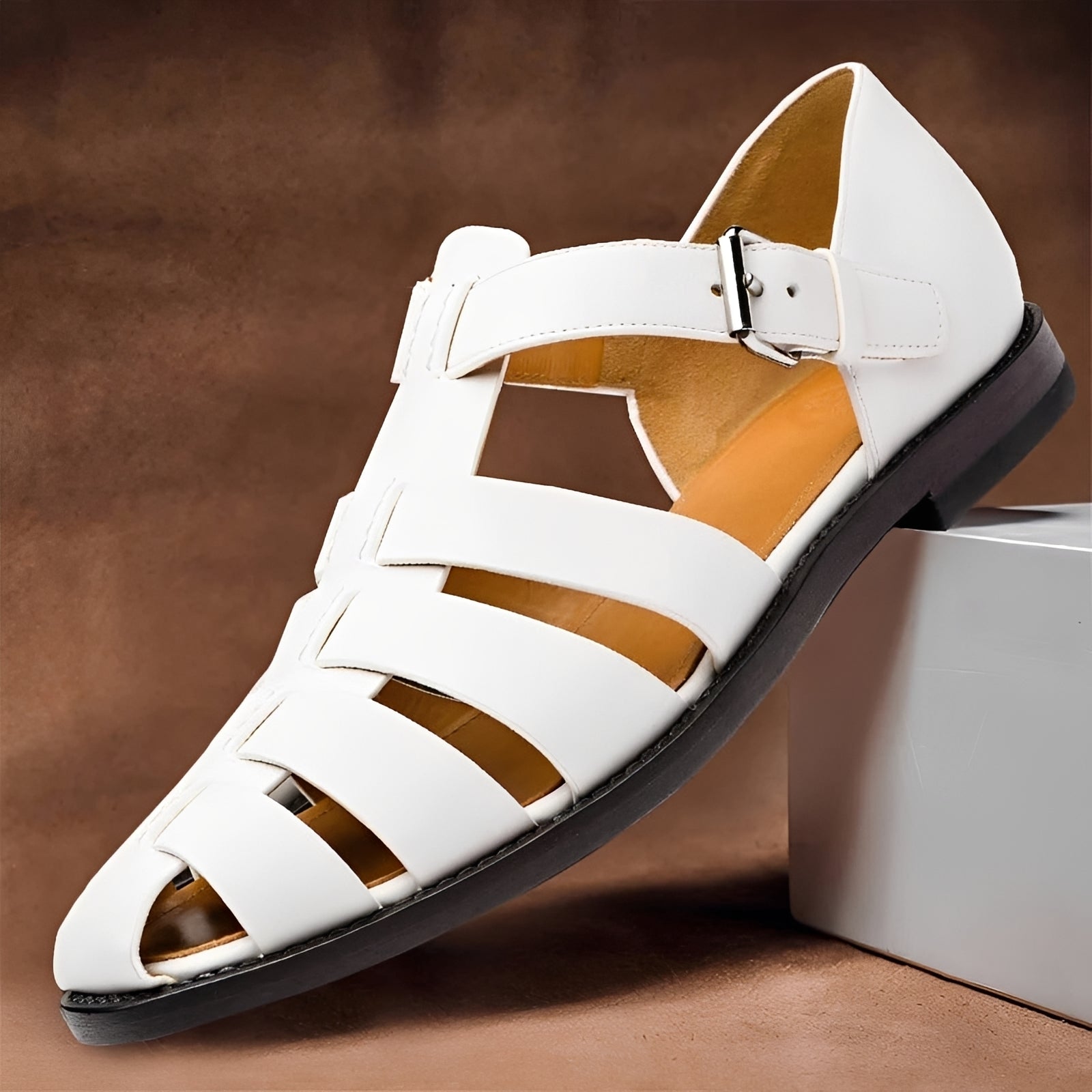 Sofronio - Klassische und komfortable Herrensandalen