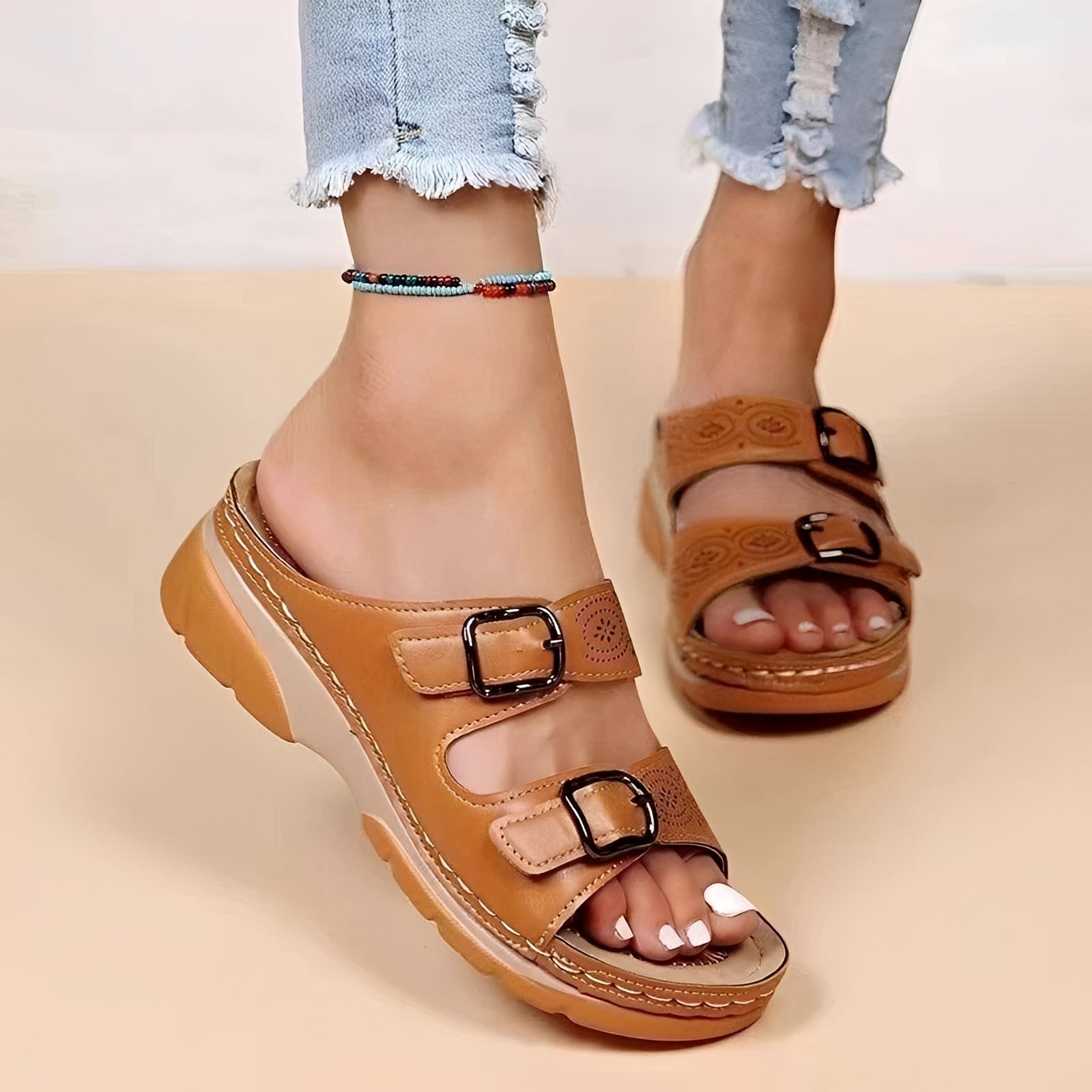 Comfyflex - Sandalen mit Doppelriemen