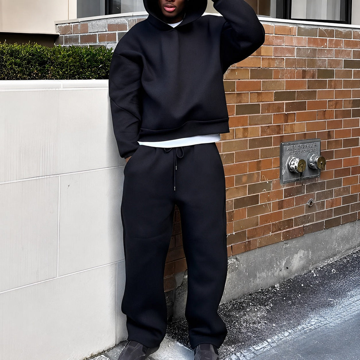 Marco - Lässiges Set mit großem Hoodie für Männer