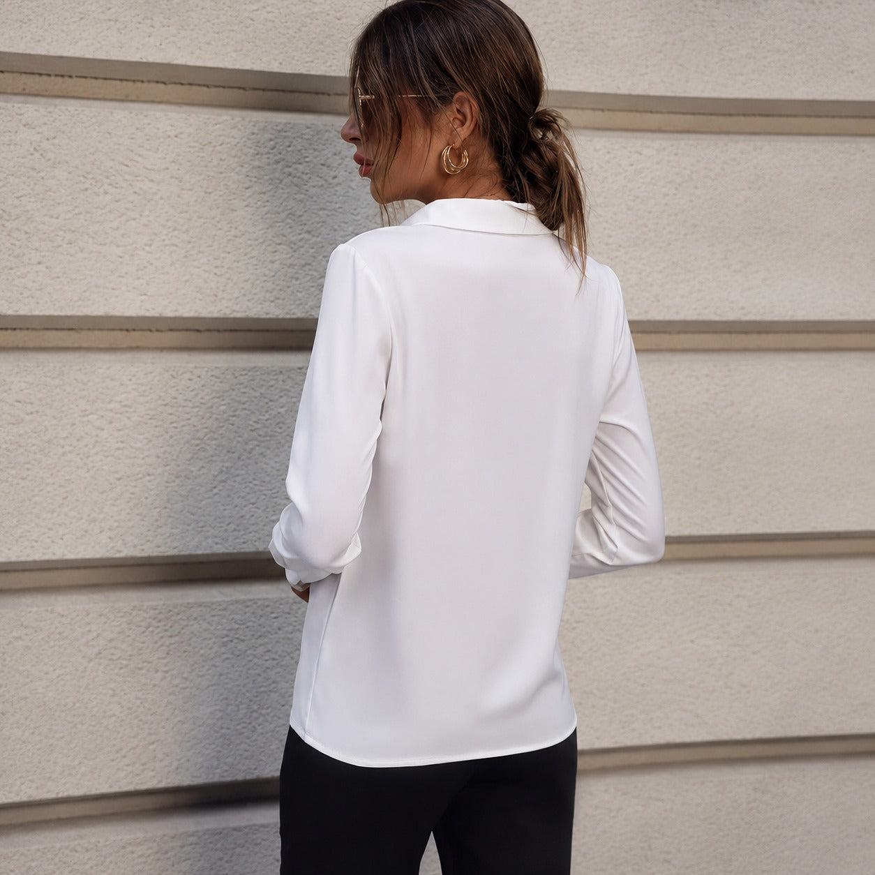 Sharlene - Bequemes Langarmshirt