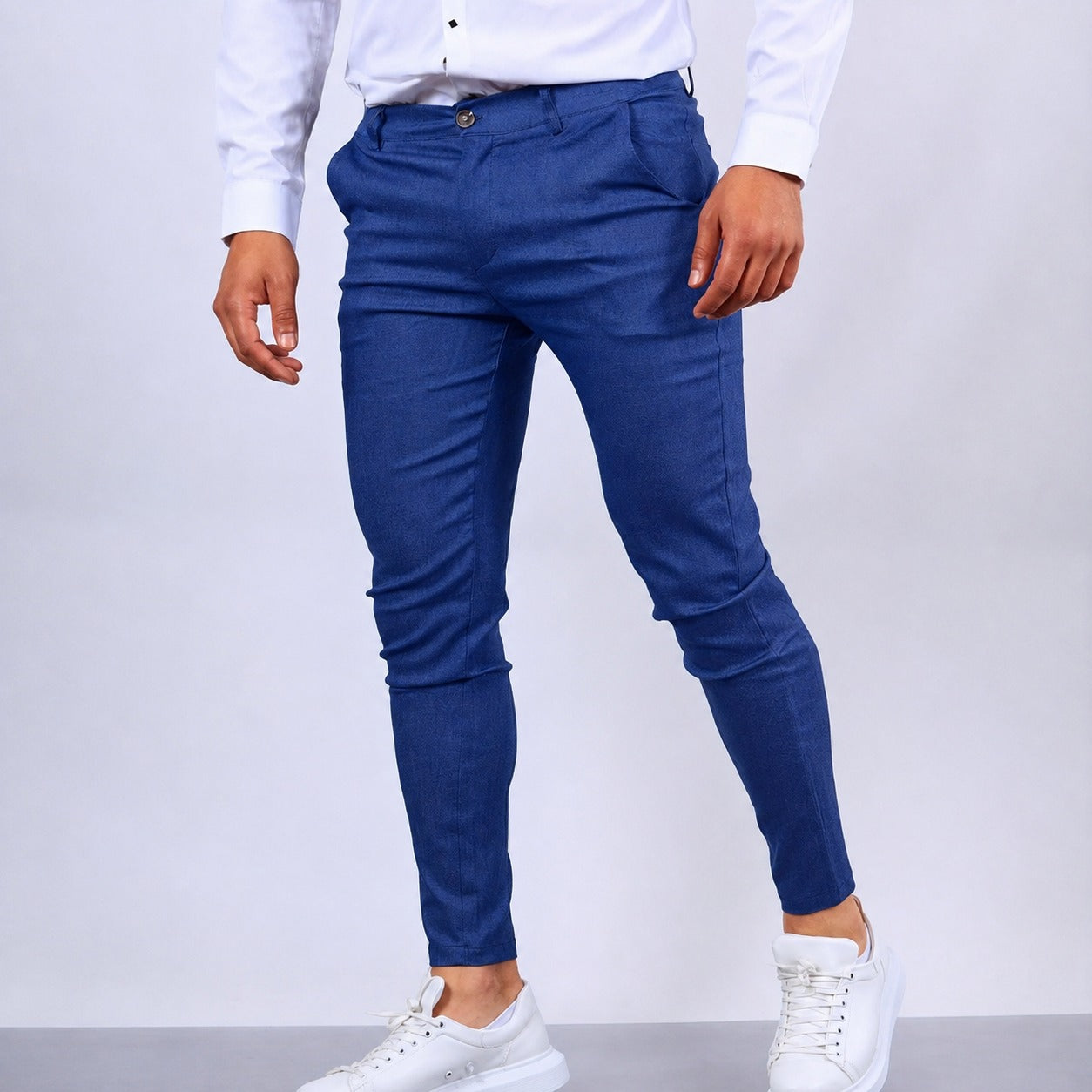 Arjun - Elegante und eng geschnittene Herren-Anzugshose