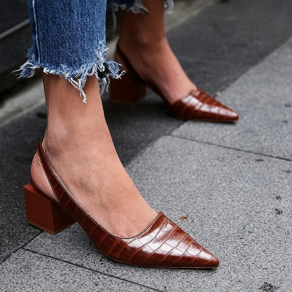 Caroline - Komfortable Slingback-Schuhe für Damen
