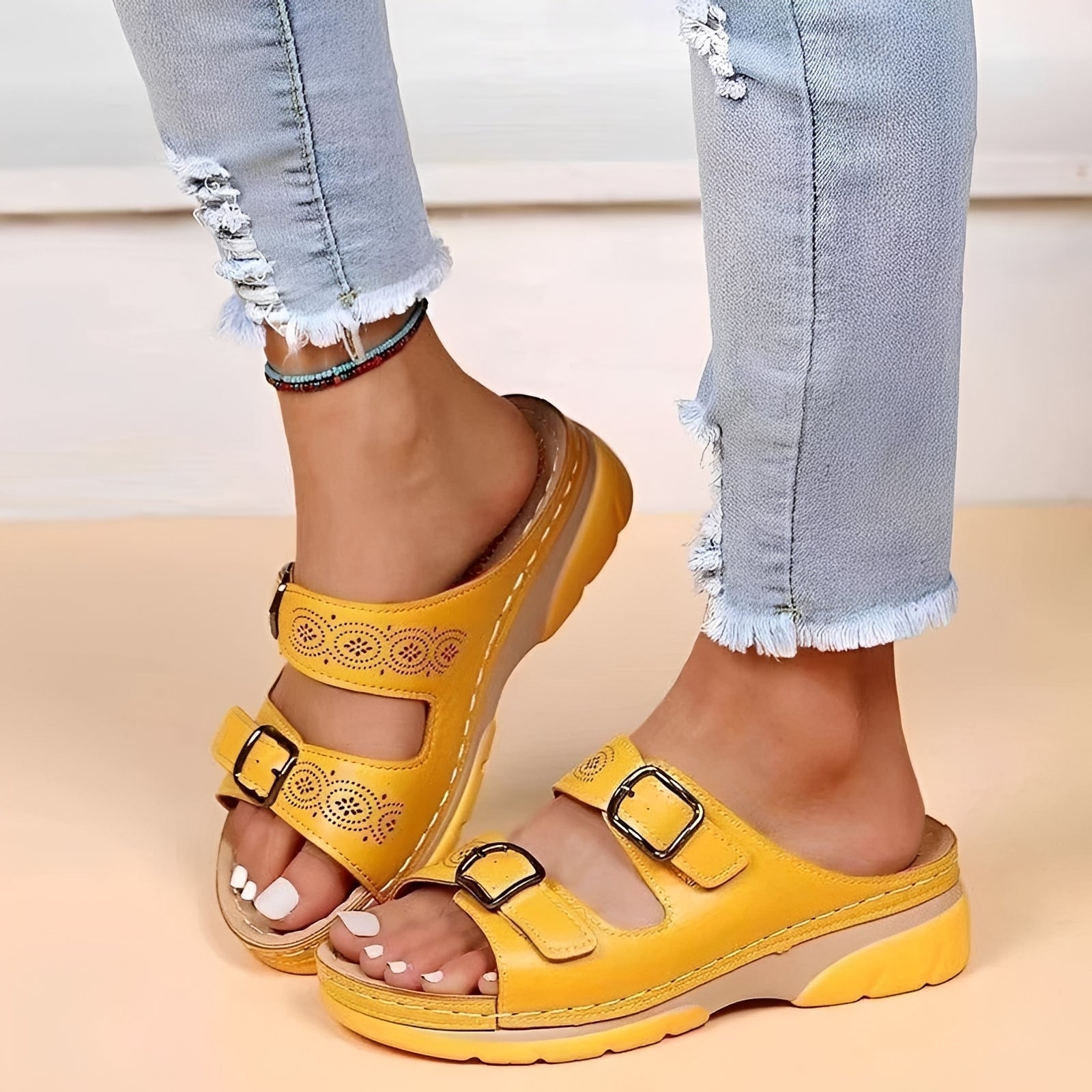 Comfyflex - Sandalen mit Doppelriemen