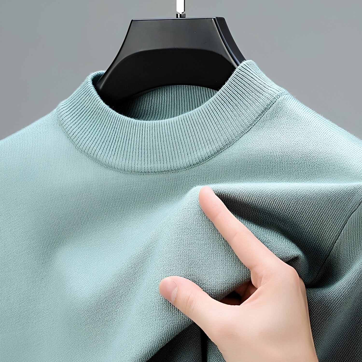 Giorgio - Bequemer Herrenpullover mit elastischem Bund