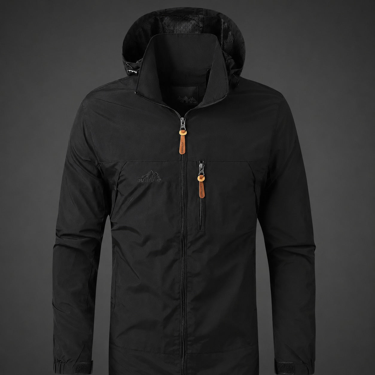 Estefan - Modische Herrenjacke mit Kapuze