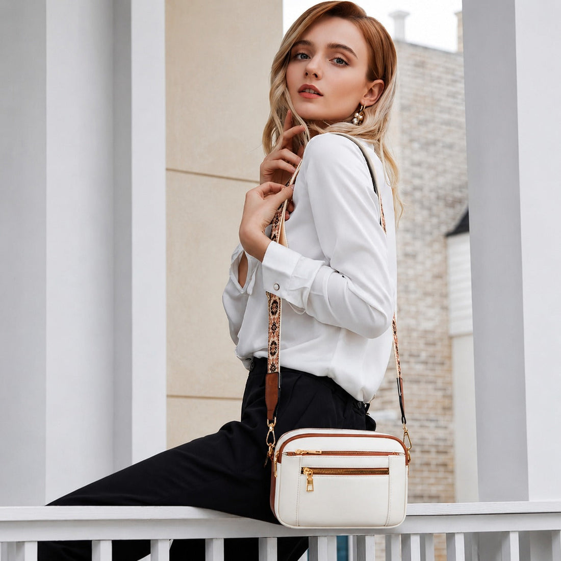 Marissa - Trendige Tasche mit Reißverschluss