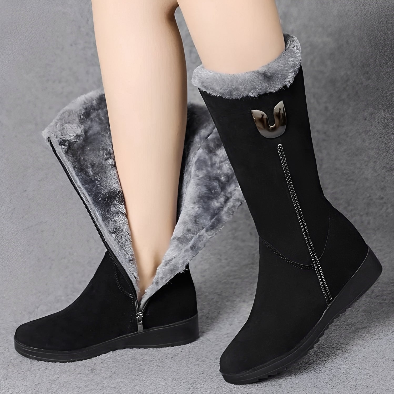 Carla - Komfortable und warme Winterstiefel