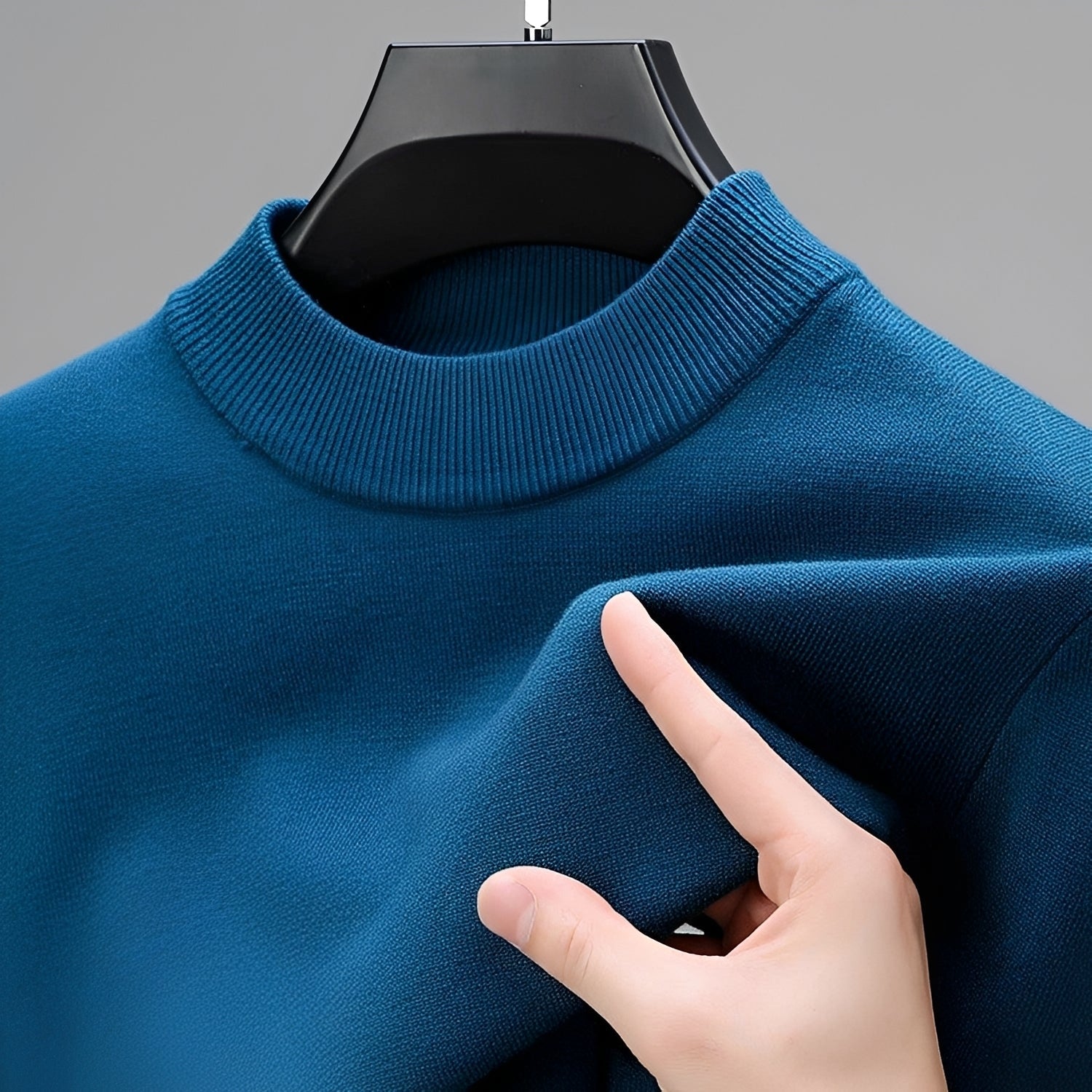Giorgio - Bequemer Herrenpullover mit elastischem Bund