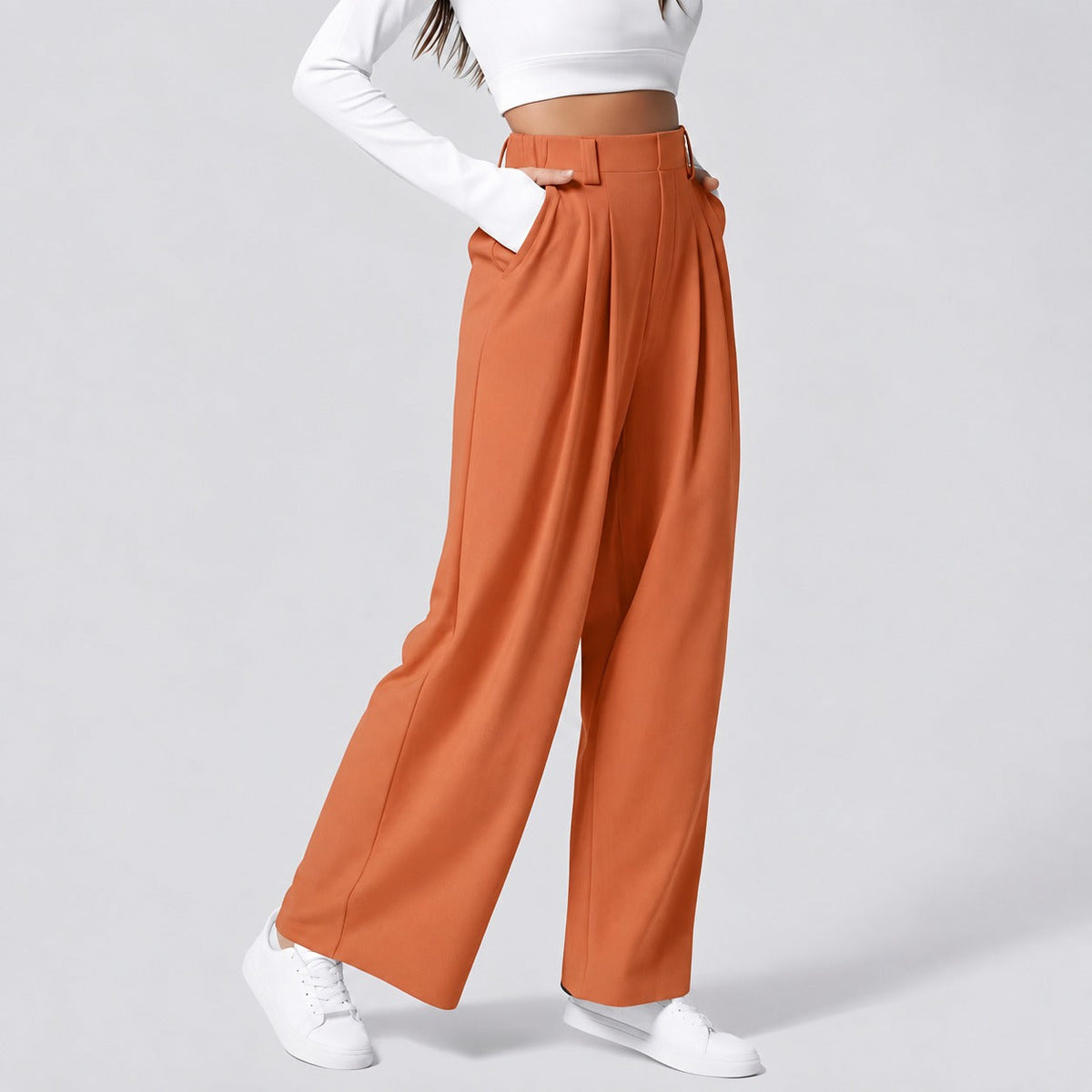 Montana - Elastische Damenhose mit geradem Schnitt