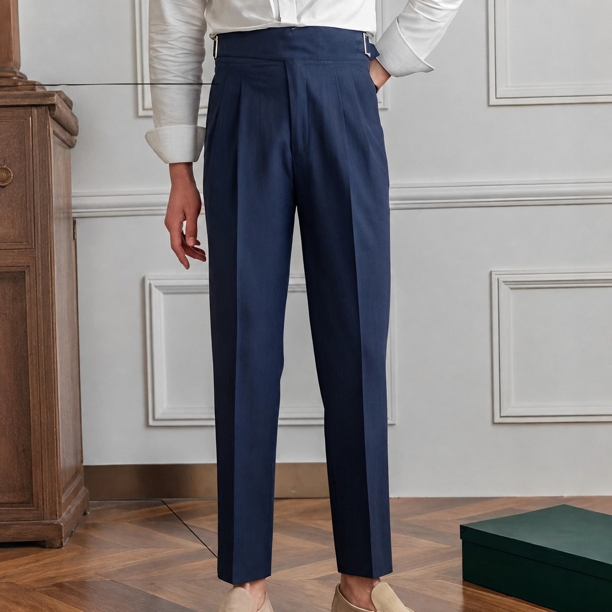 Bronson - Elegante Männerhose mit verstellbarer Schnalle