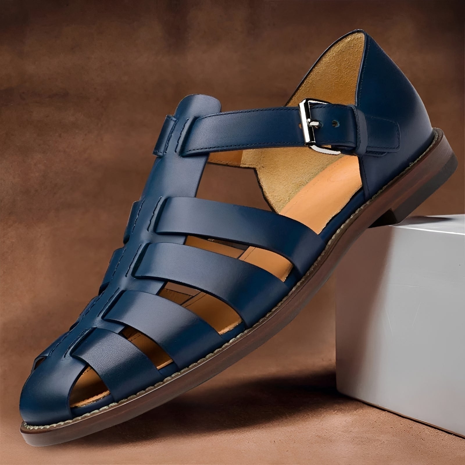 Sofronio - Klassische und komfortable Herrensandalen