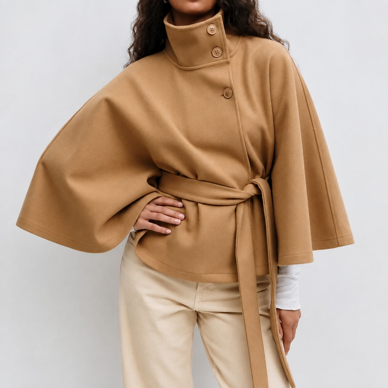 Loraine - Schicke Damenjacke mit Gürtel