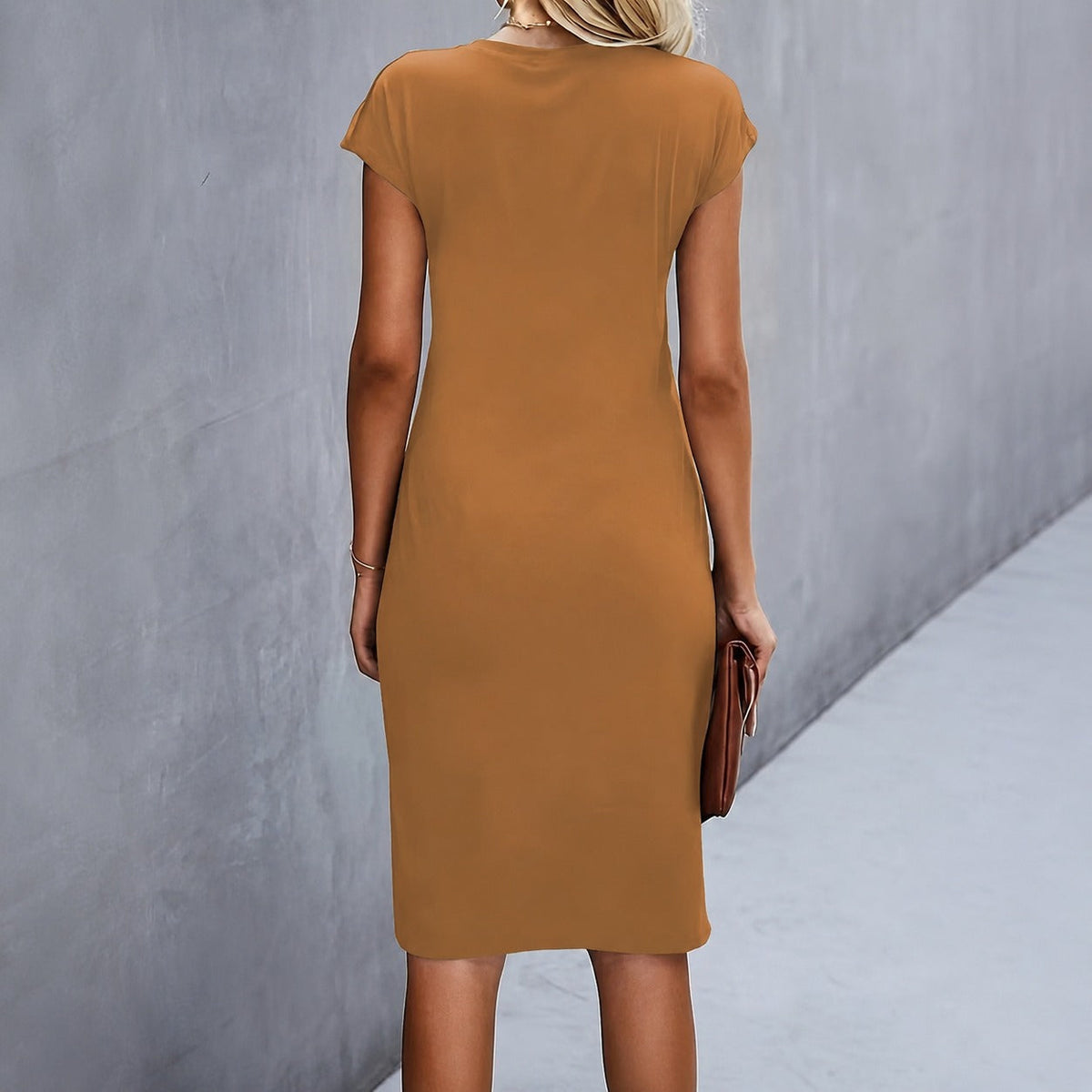 Reilly - Midikleid mit besonderer Vorderseite