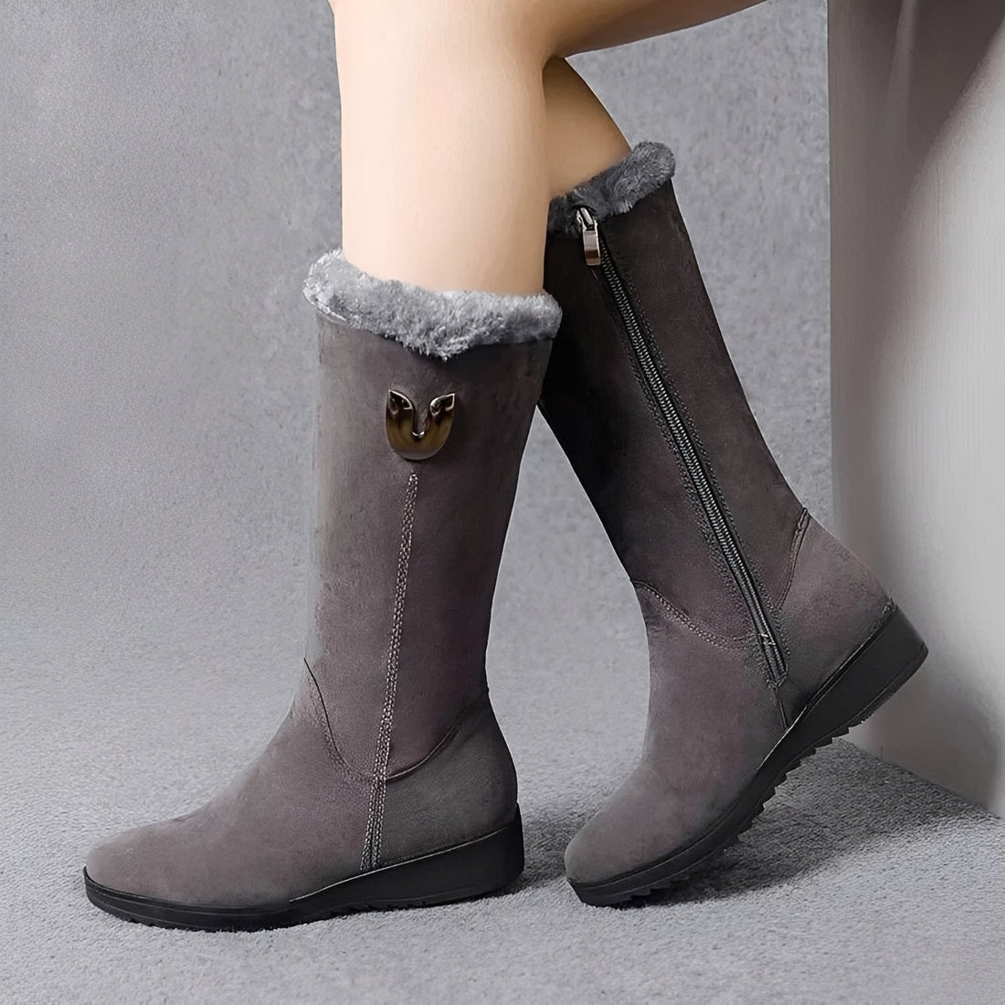 Carla - Komfortable und warme Winterstiefel
