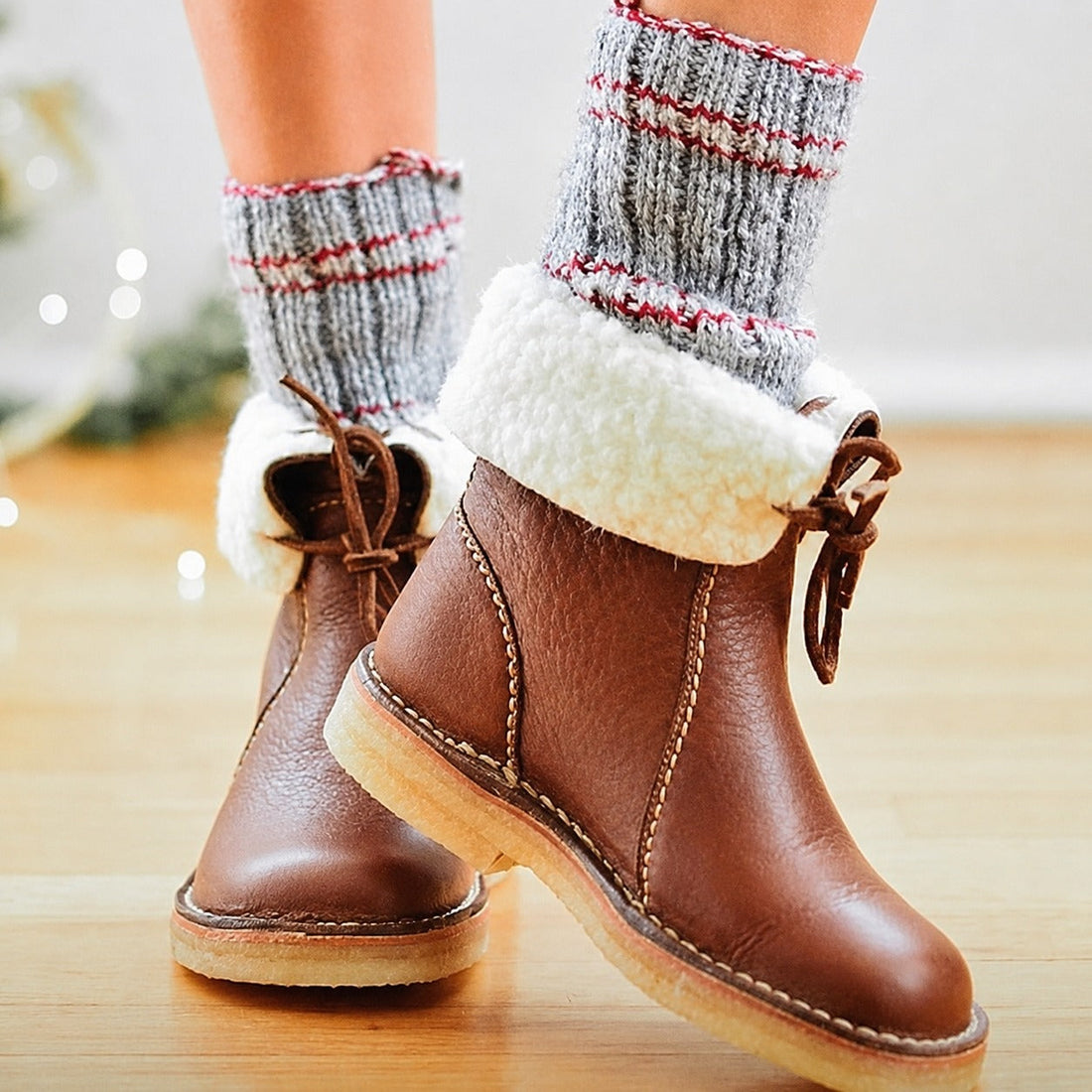 Asami - Damenstiefel mit warmer Innenfütterung