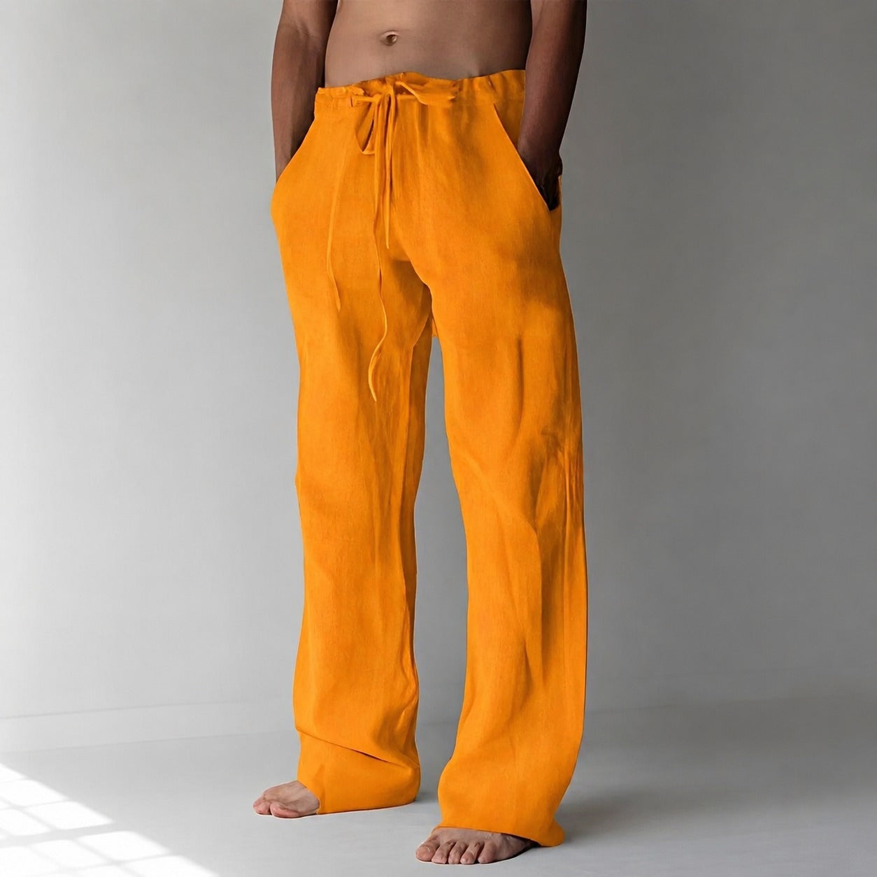 Bruce - Bequeme Männerhose im lockeren Design