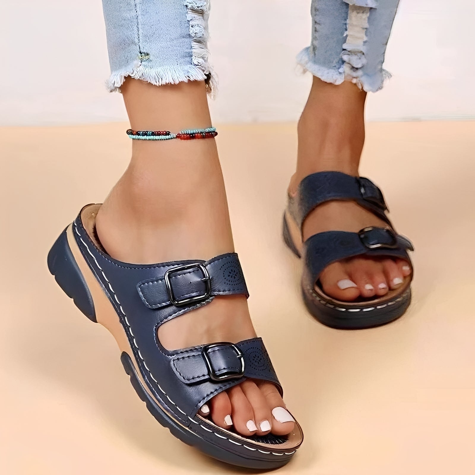 Comfyflex - Sandalen mit Doppelriemen