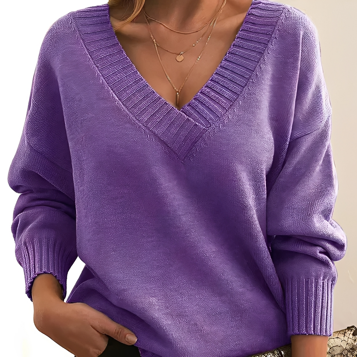 Helga - Gemütlicher Pullover im zeitlosen Stil