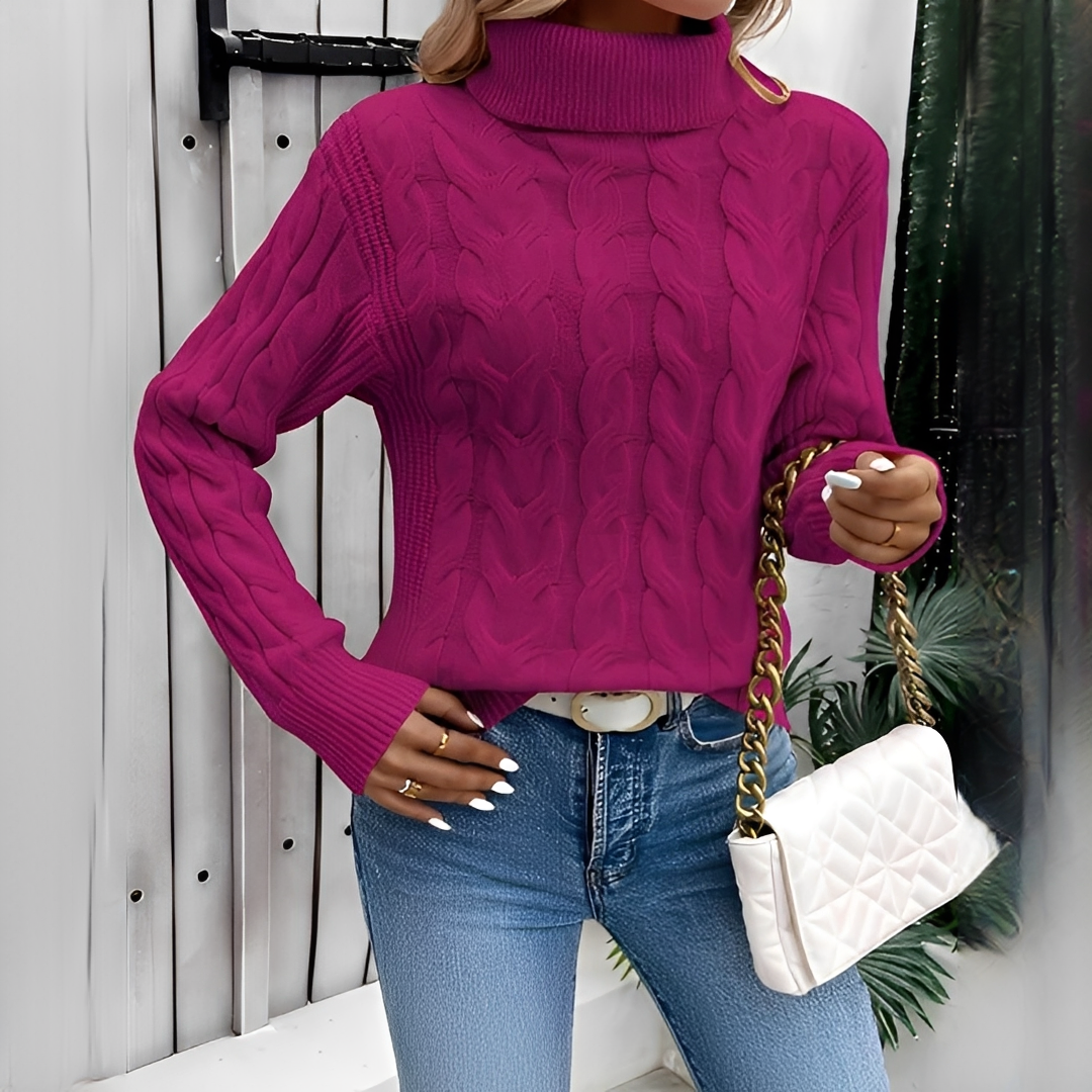 Amélie - Warmer und modischer Rollkragenpullover