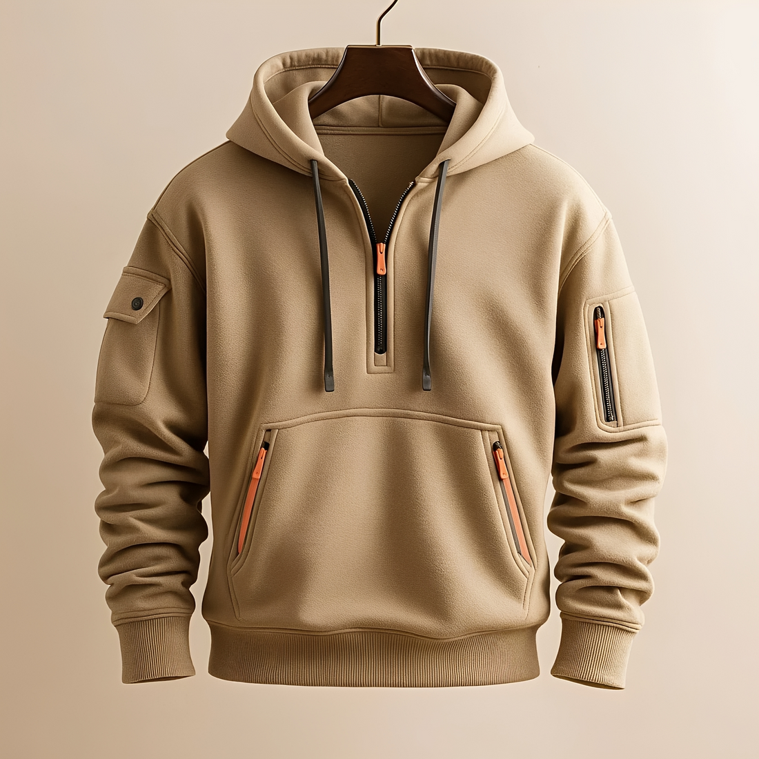 Burton - Komfortabler Hoodie mit Halbzip