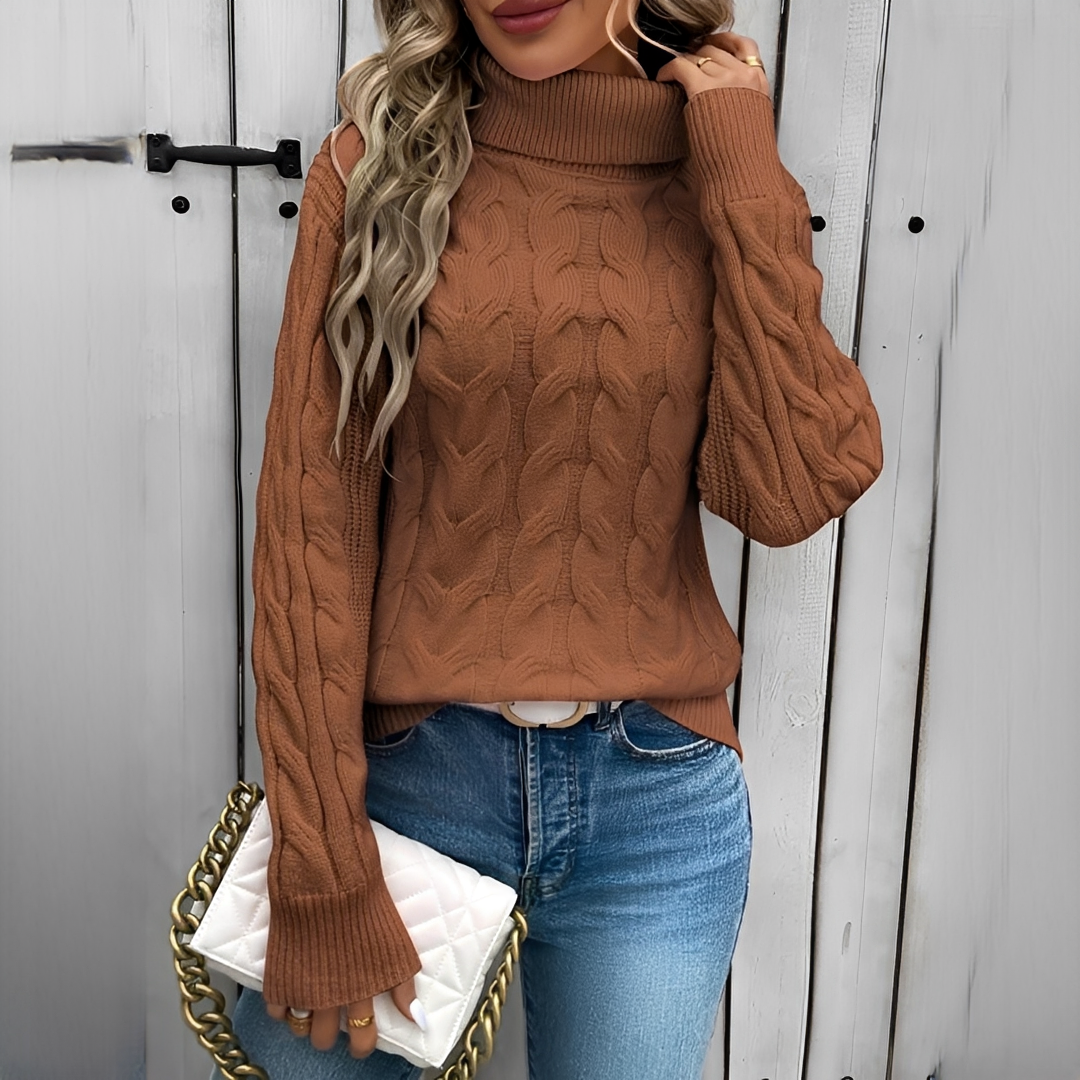 Amélie - Warmer und modischer Rollkragenpullover
