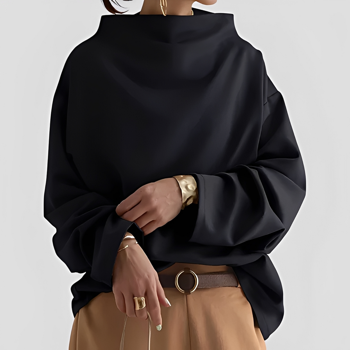 Romayne - Stilvoller und eleganter Rollkragenpulli
