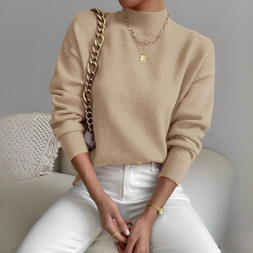 Rosbell - Stilvoller und schicker Rollkragenpullover